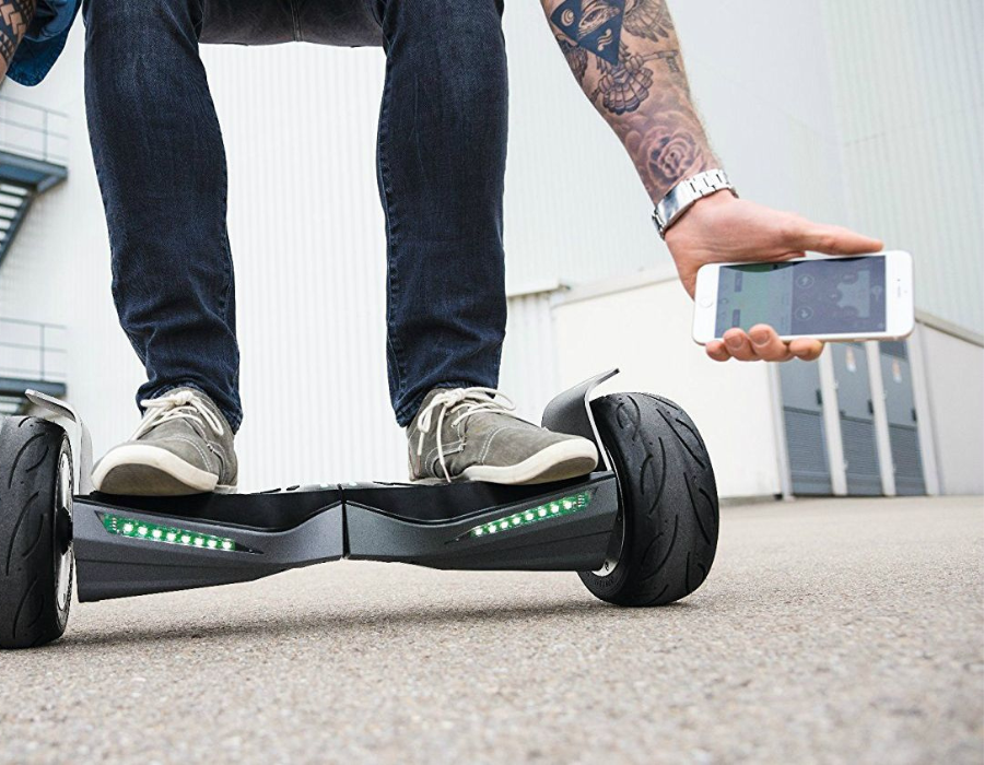 hoverboard with led lights