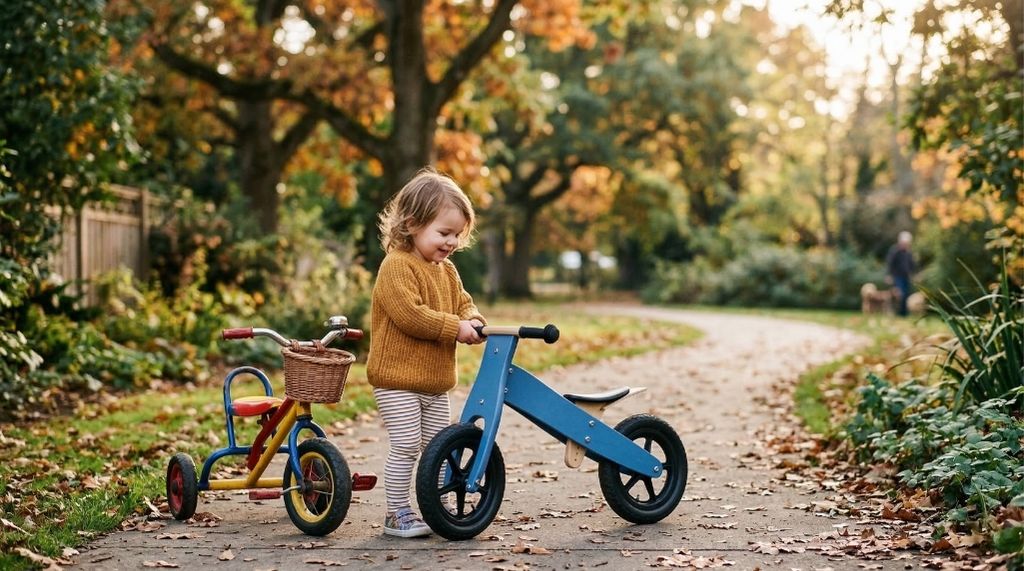 When to Move From Trike to Balance Bike