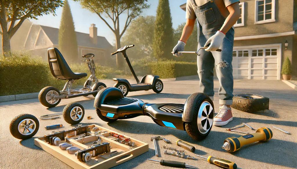 How to Convert Your Hoverboard Into a Go Kart Safely