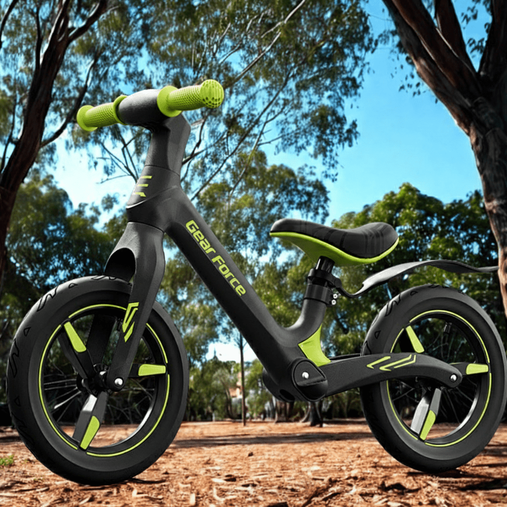 Gear Force 12-Inch Kids Balance Bike – Shock-Absorbing