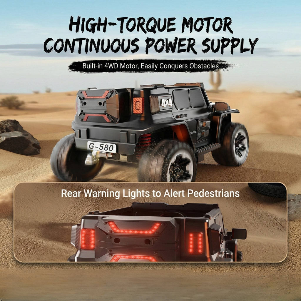 Kids Electric Ride On Car 4WD with Remote | Gear Force AU