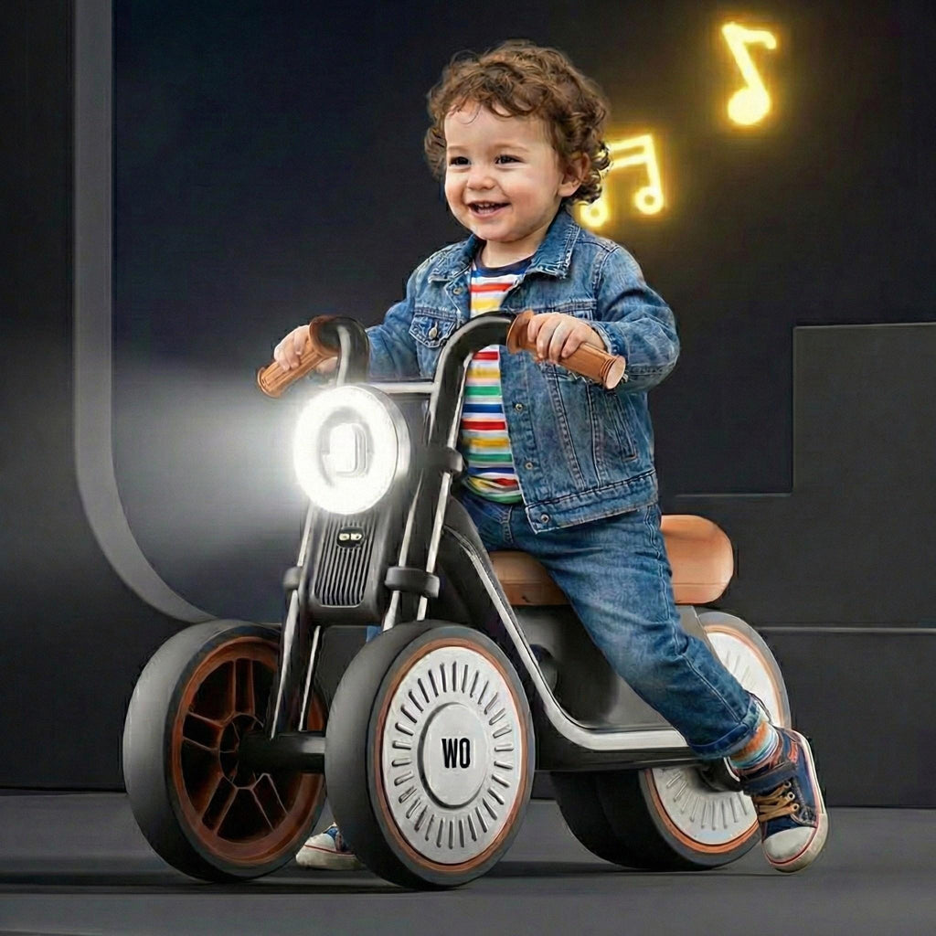 Baby Balance Bike with Lights & Music | Gear Force Australia